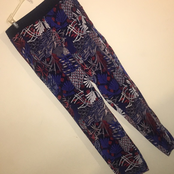 H&M Multicolor Conscious Slacks Trousers Pants - Picture 9 of 12